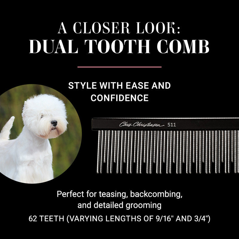 Chris Christensen 7" Parting Comb