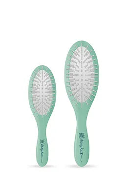 Metal Pin Brush 20mm-LARGE-Oval-Sea Glass