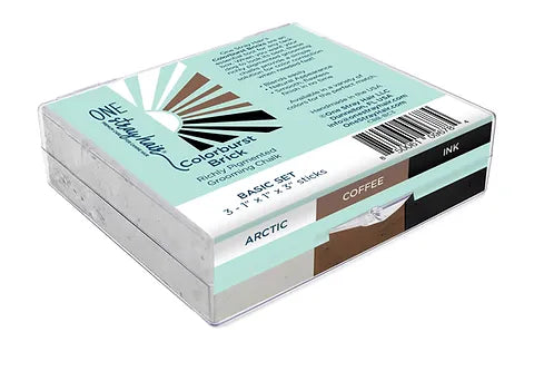 Colorburst Set of 3 Bricks (BASIC SET / ARTIC-COFFEE-INK)