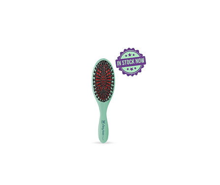 Boar Bristle w/Nylon Pins-SMALL-Oval-Sea Glass