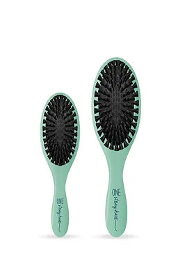 Cushioned-Boar Bristle-SMALL-Oval-Sea Glass