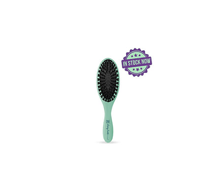 Cushioned-Boar Bristle-LARGE-Oval-Sea Glass