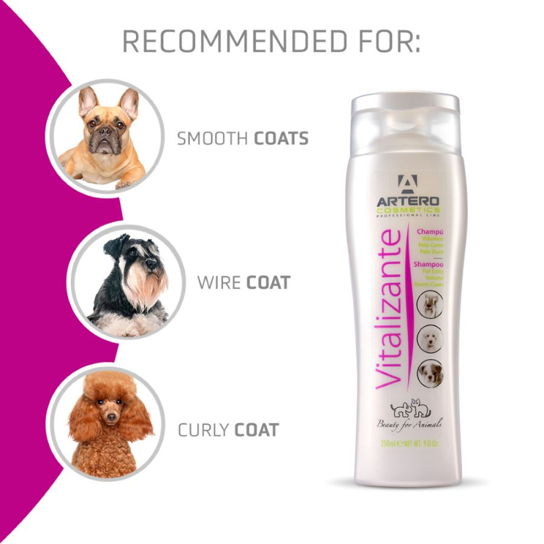 Artero Vitalizante Shampoo 9 Oz