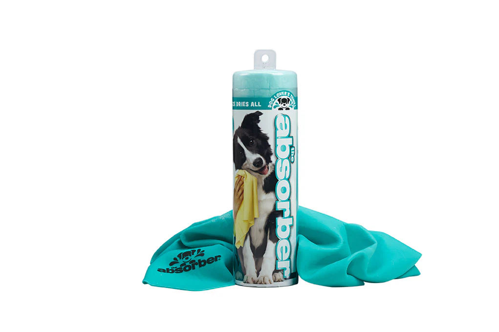 The Absorber® Dog Lover's Towel (17 in. x 27 in.) Color Aqua