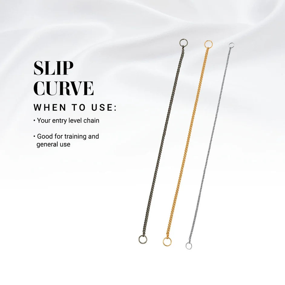 CC SLIP CURVE 1.6MM X 18 CHROME