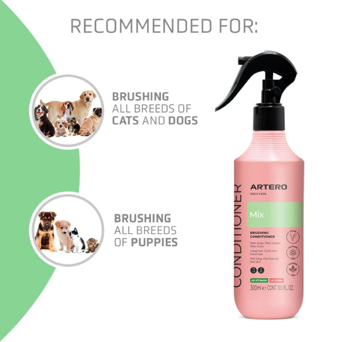 Artero Mix Spray Conditioner 10.1 oz