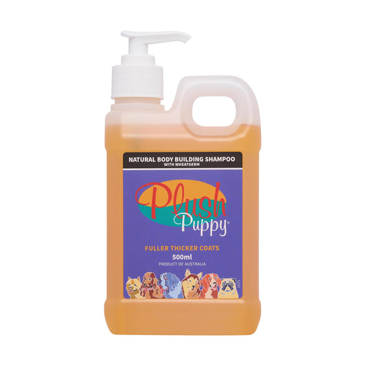Plush Puppy Natural Body Building Shampoo 500ml