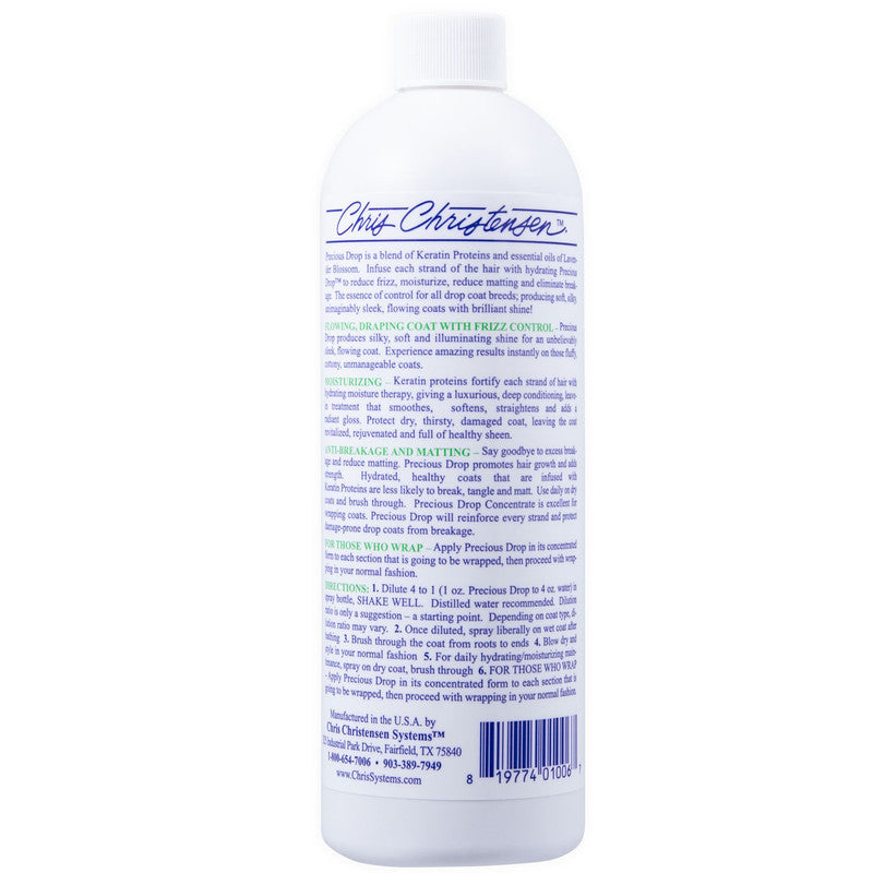 Precious Leave Clean Chris Christensen Precious Drop Leave-in Keratin Spray – Ringside ...