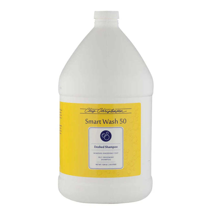 Chris Christensen Smart Wash50 De-Shed Shampoo Gallon