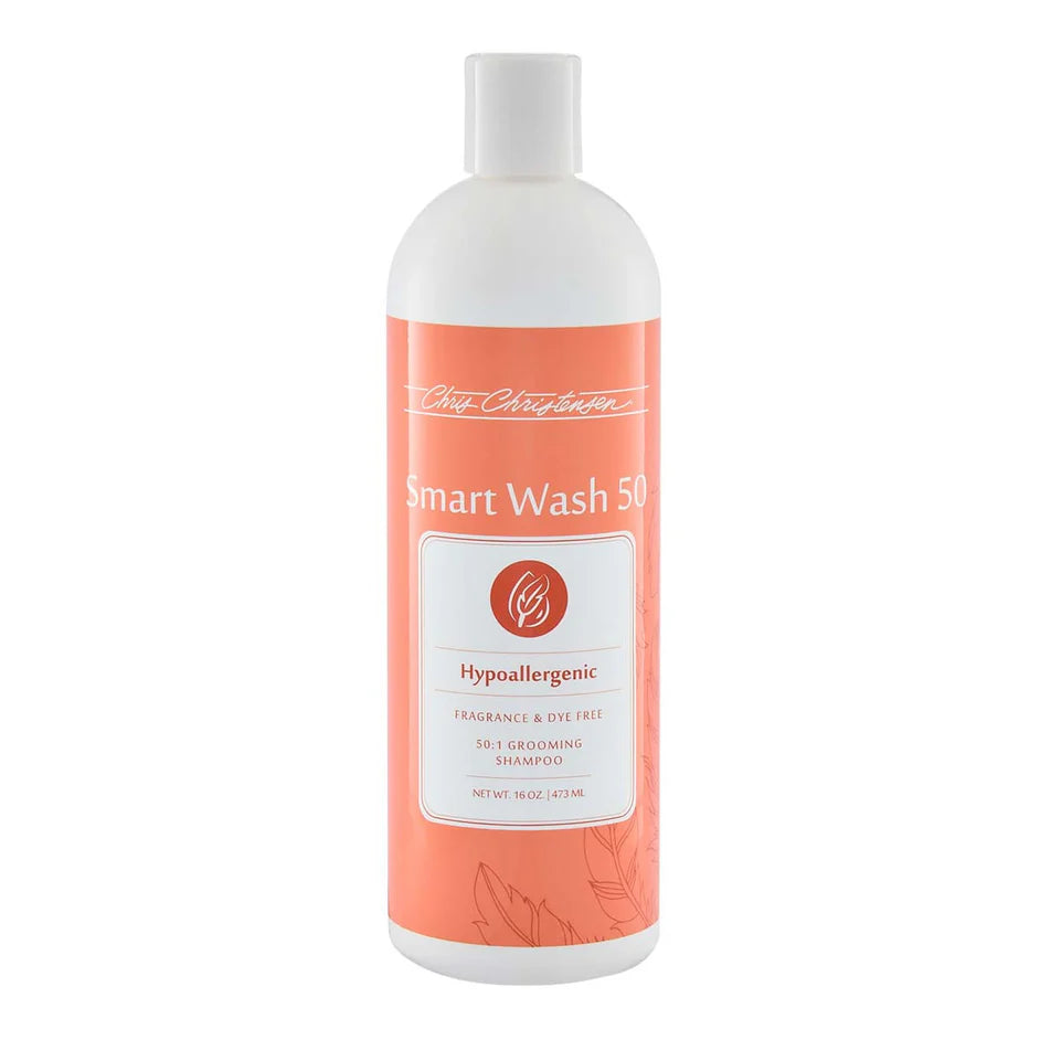 Chris Christensen Smart Wash50 Hypoallergenic Blend Shampoo 16 oz