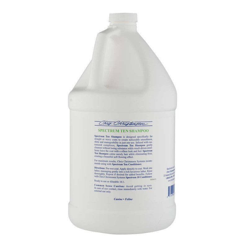 Chris Christensen Spectrum Ten - Soft Coat Shampoo 1 Gallon