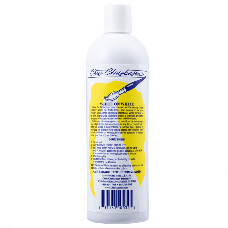 Chris Christensen White on White Shampoo 16 oz